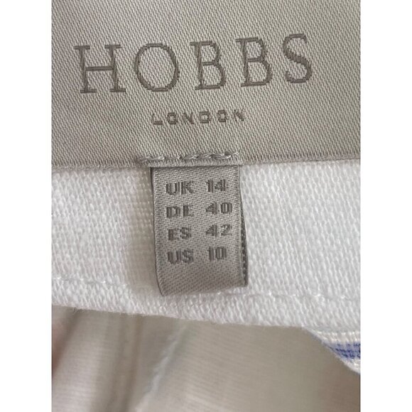 Hobbs womens dress New  Linen Flax size 10 - Picture 5 of 7
